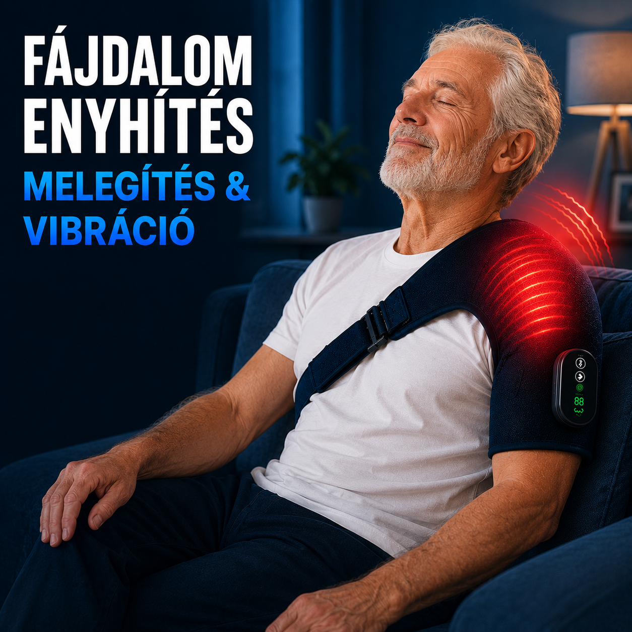 VállRelax Pro – Intelligens Terápiás Vállöv